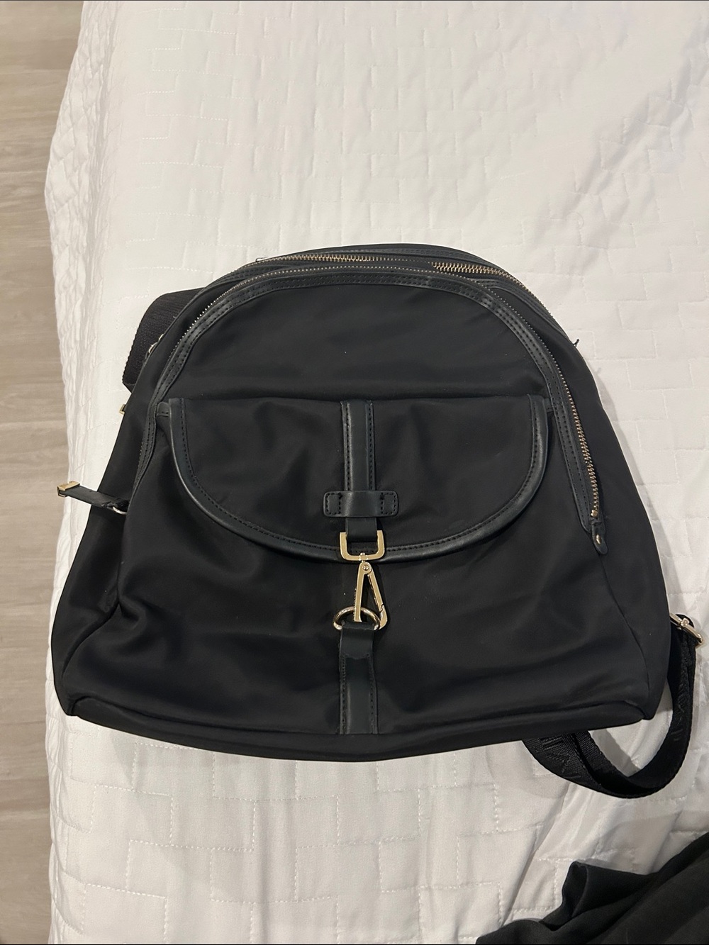 Calvin Klein Black Everyday Backpack — Classic Nylon Carry